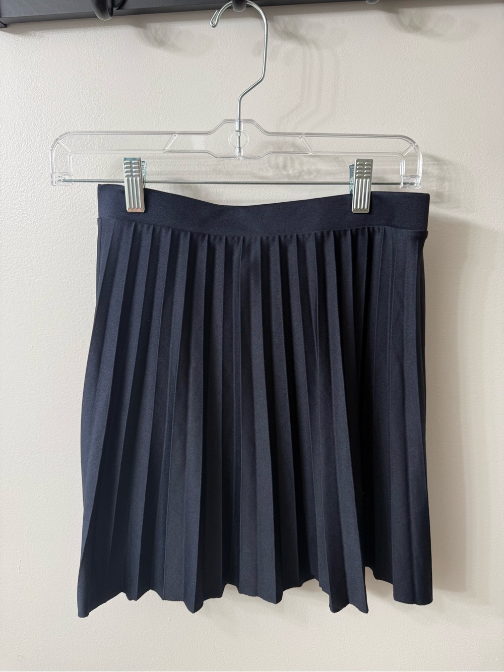 Pleated Women’s Skirt - Navy Blue